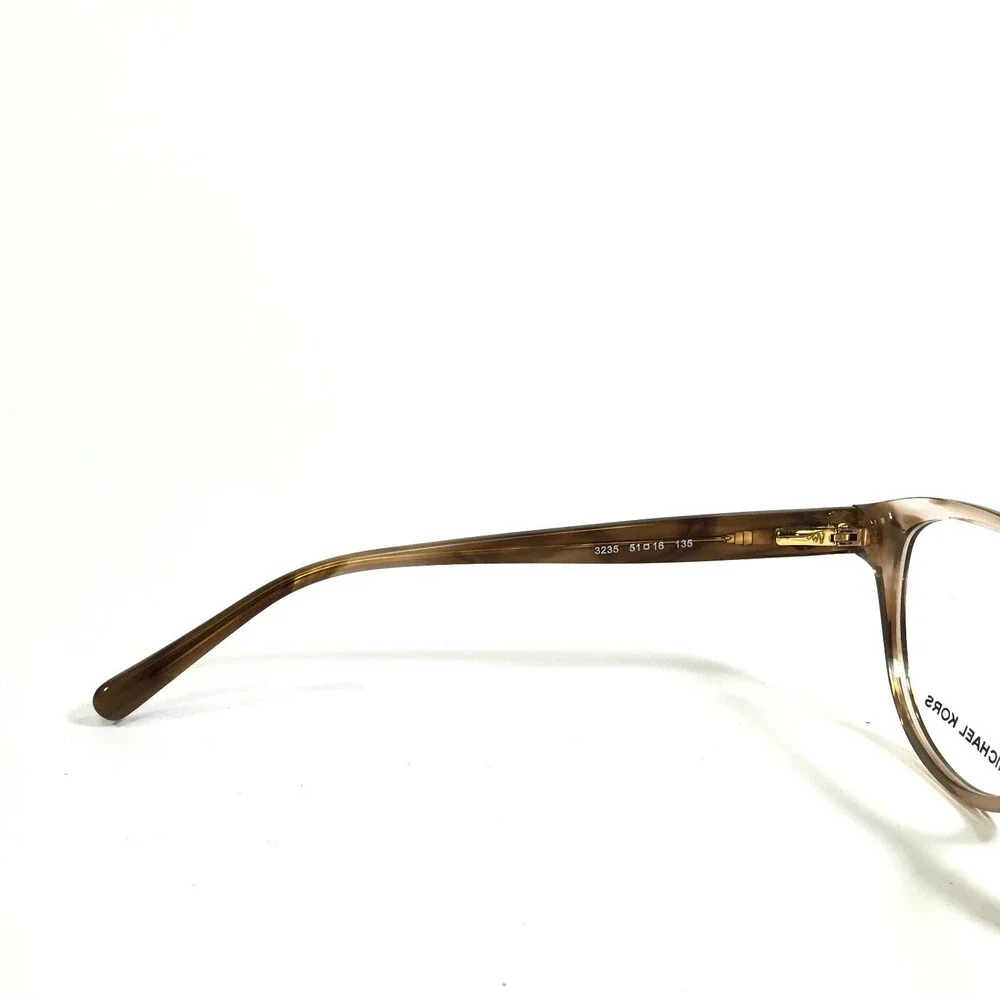 Michael Kors Eyeglasses Frames MK4042 3235 Kia Brown Round Full Rim 51-16-135